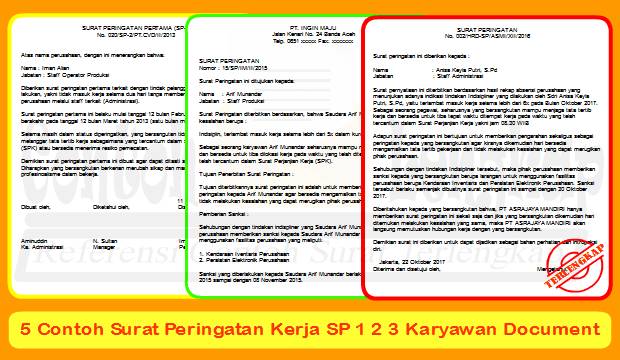 Detail Contoh Surat Peringatan Ke 3 Nomer 43