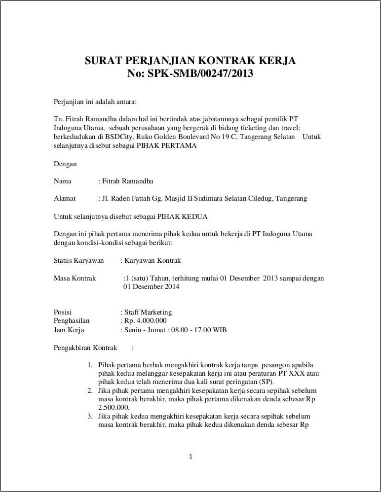 Detail Contoh Surat Peringatan Pertama Untuk Pekerja Nomer 46