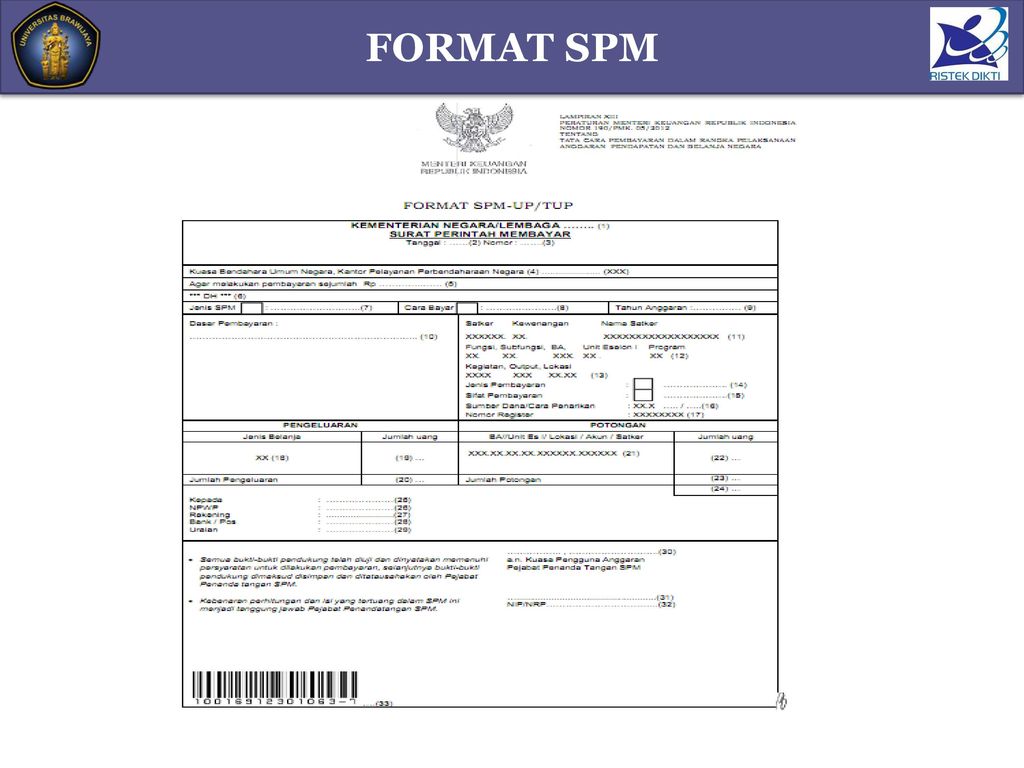 Detail Contoh Surat Perintah Membayar Nomer 19