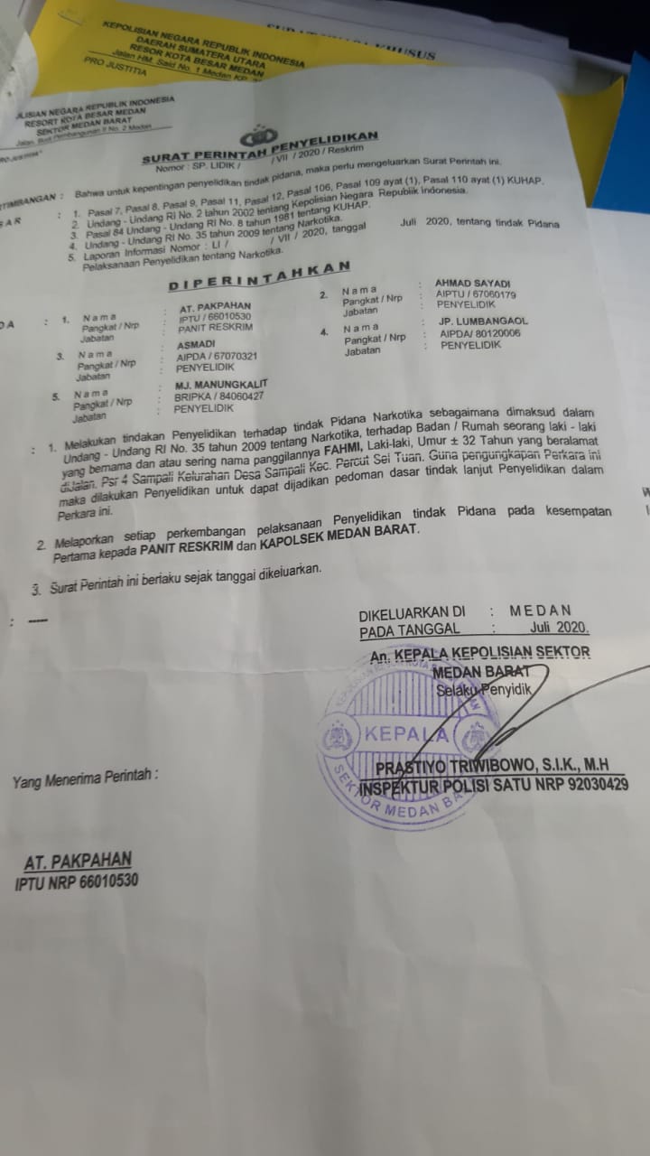 Detail Contoh Surat Perintah Penahanan Nomer 45