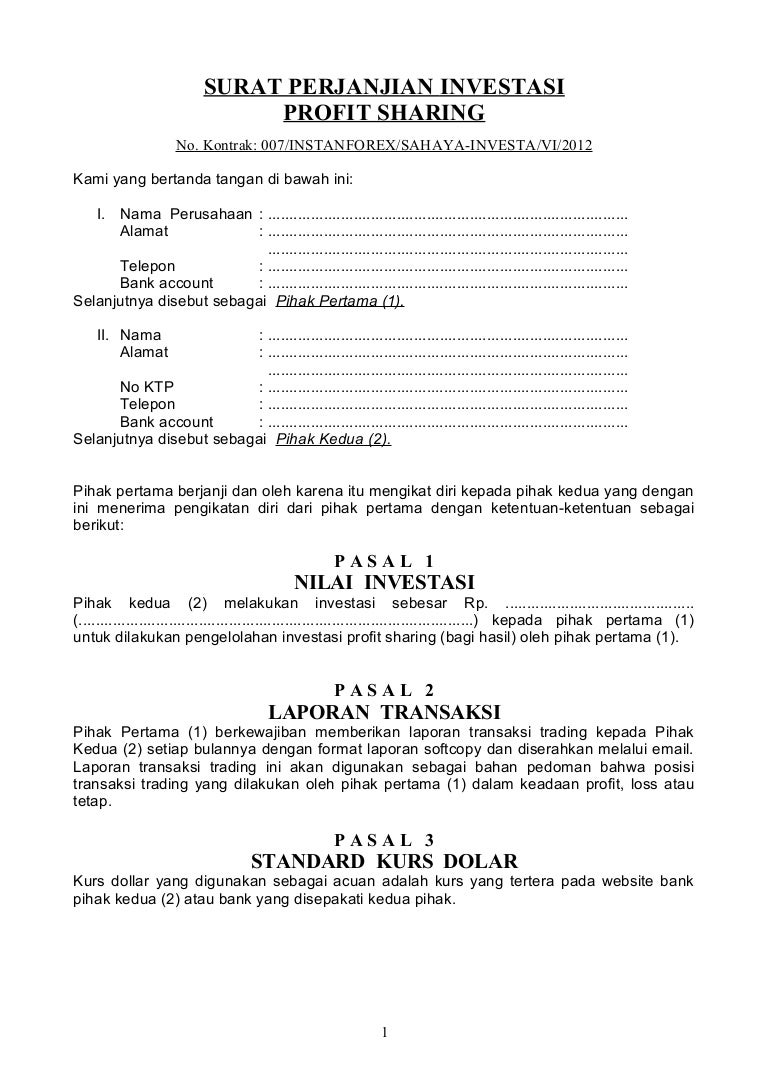 Detail Contoh Surat Perjanjian Arbitrase Nomer 17