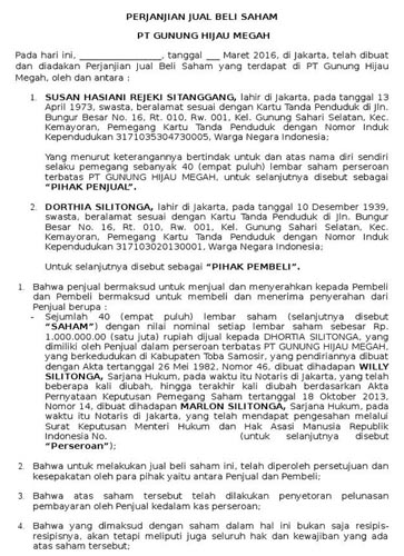 Detail Contoh Surat Perjanjian Arbitrase Nomer 31