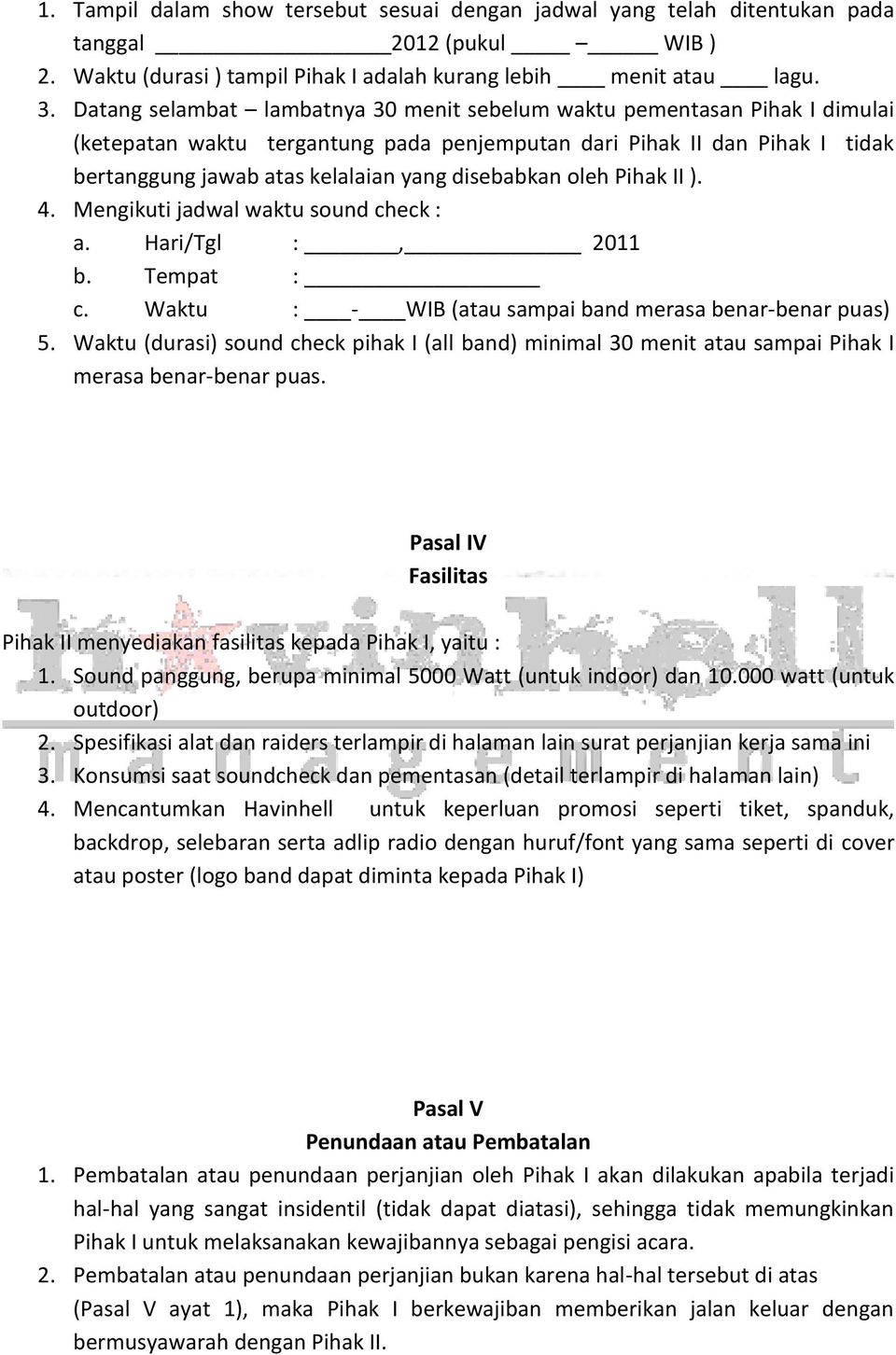 Detail Contoh Surat Perjanjian Endorse Nomer 23