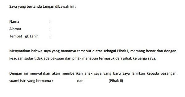 Detail Contoh Surat Perjanjian Hitam Diatas Putih Nomer 27