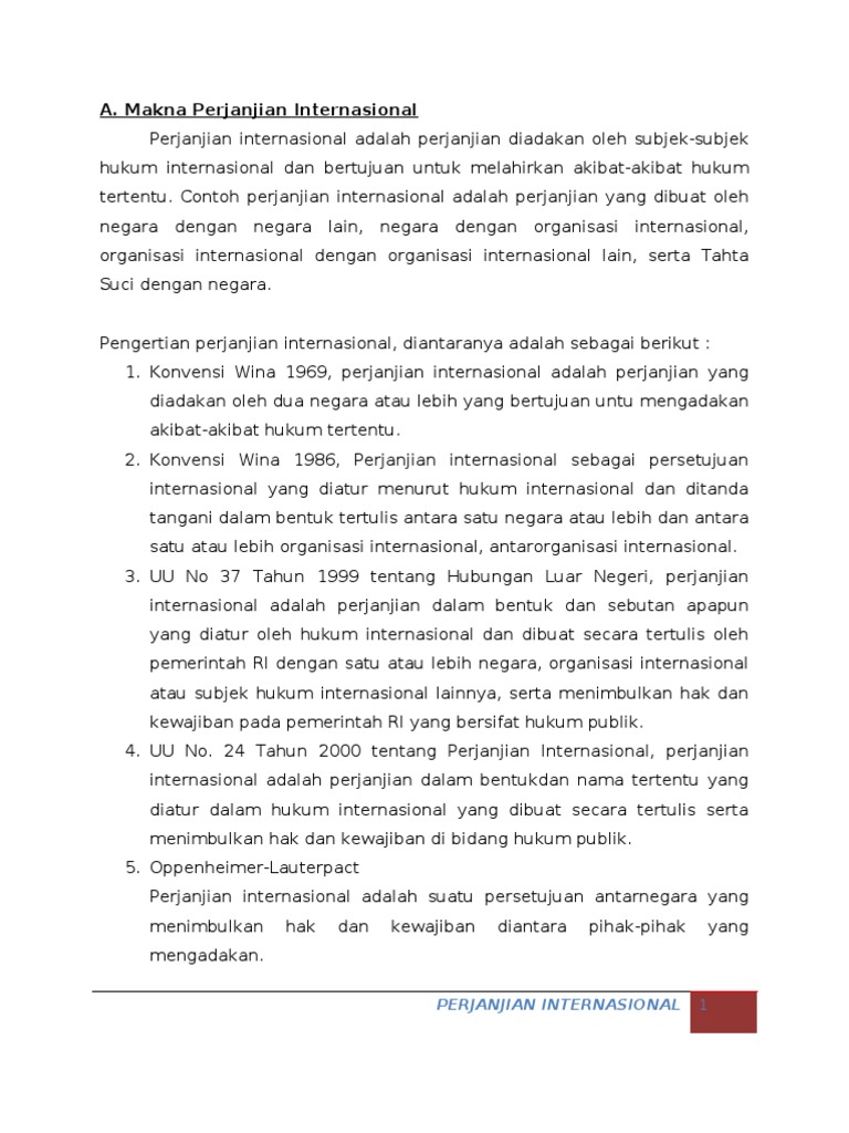 Detail Contoh Surat Perjanjian Internasional Nomer 14