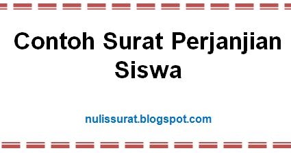 Detail Contoh Surat Perjanjian Siswa Yang Bermasalah Nomer 21