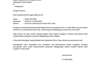 Detail Contoh Surat Perkenalan Barang Nomer 29