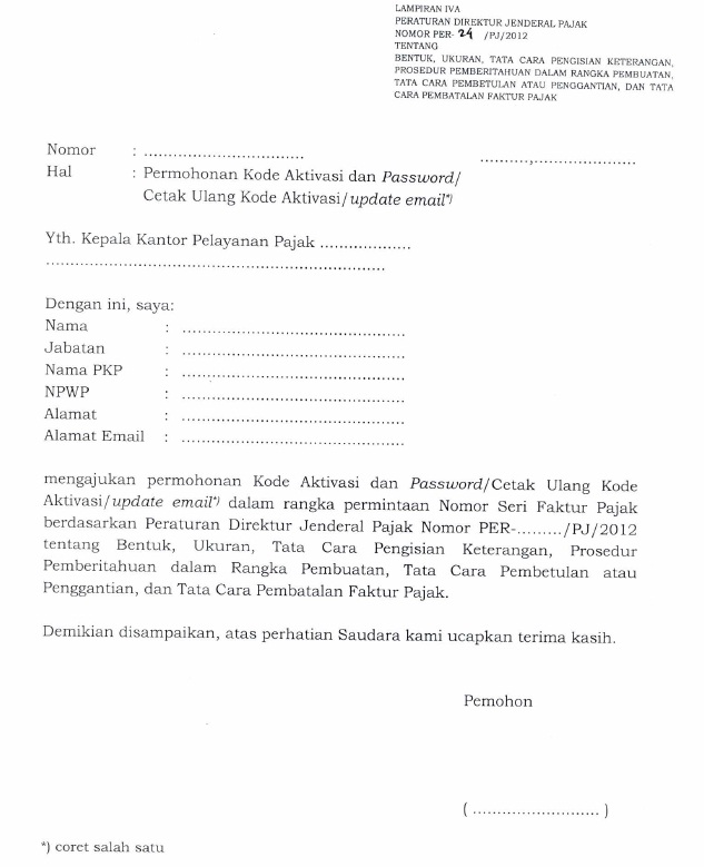 Detail Contoh Surat Permintaan Data Ke Kantor Pajak Nomer 21