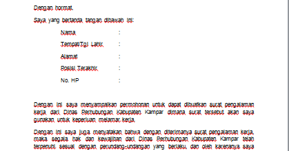 Detail Contoh Surat Permintaan Keterangan Nomer 39