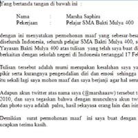 Detail Contoh Surat Permintaan Maaf Nomer 41