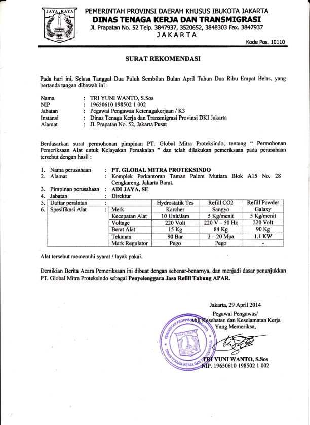 Detail Contoh Surat Permohonan Alat Pemadam Kebakaran Nomer 18