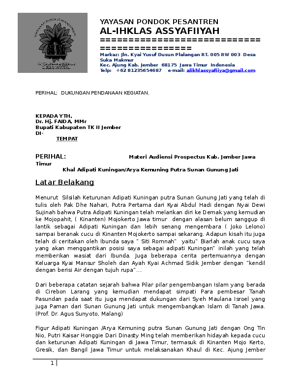 Detail Contoh Surat Permohonan Audiensi Dengan Gubernur Nomer 35