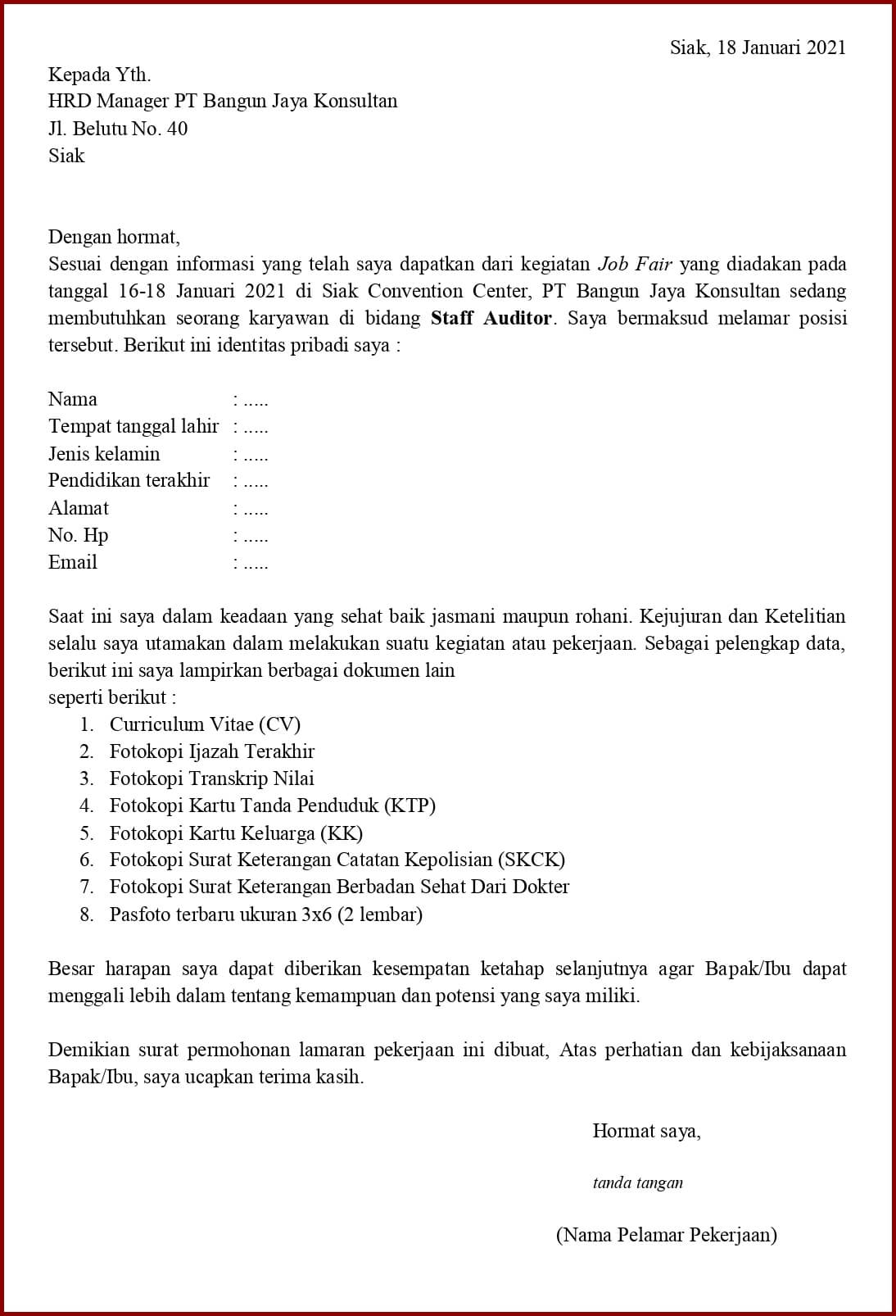 Detail Contoh Surat Permohonan Audit Nomer 21