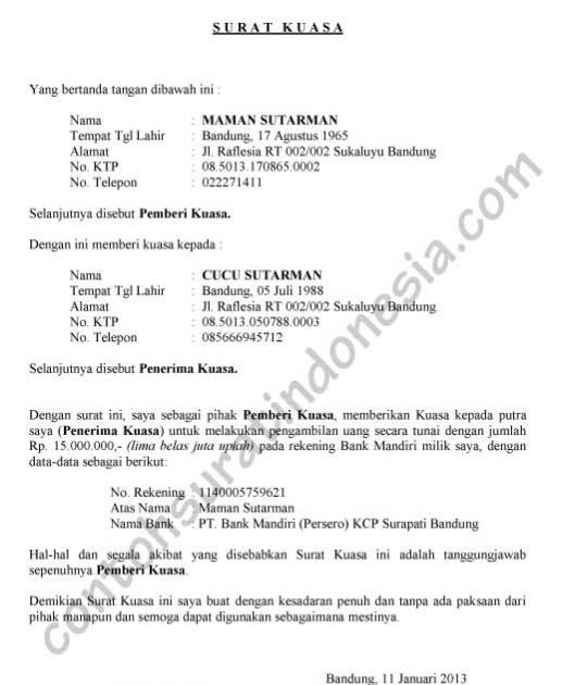 Detail Contoh Surat Permohonan Autodebet Nomer 10