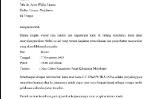 Detail Contoh Surat Permohonan Bantuan Tenaga Kesehatan Nomer 20