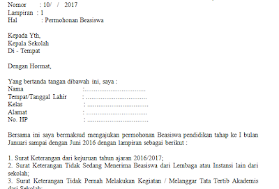 Detail Contoh Surat Permohonan Beasiswa S2 Nomer 38