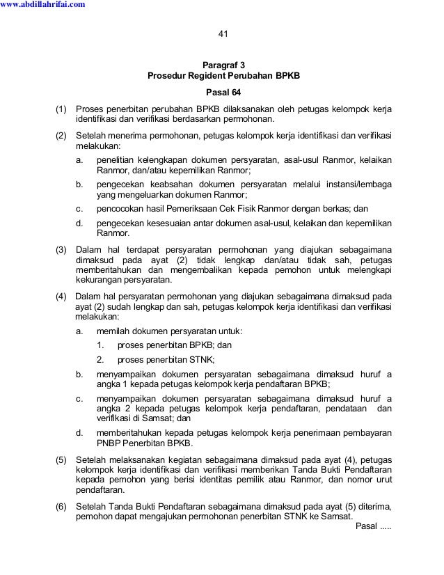 Detail Contoh Surat Permohonan Blokir Bpkb Nomer 29