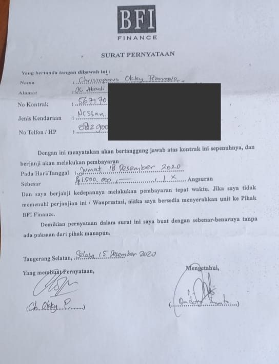 Detail Contoh Surat Permohonan Blokir Bpkb Nomer 42