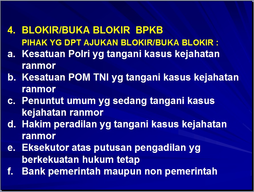 Detail Contoh Surat Permohonan Blokir Bpkb Nomer 49