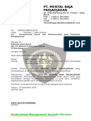 Detail Contoh Surat Permohonan Bujp Koleksi Nomer 2