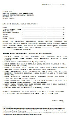 Detail Contoh Surat Permohonan Cerai Pns Nomer 27