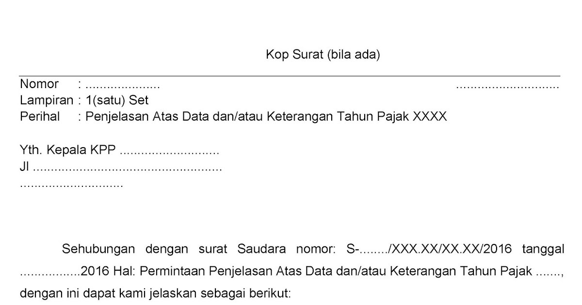 Detail Contoh Surat Permohonan Data Nomer 44