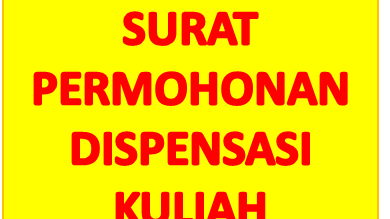 Detail Contoh Surat Permohonan Dispensasi Kerja Nomer 20