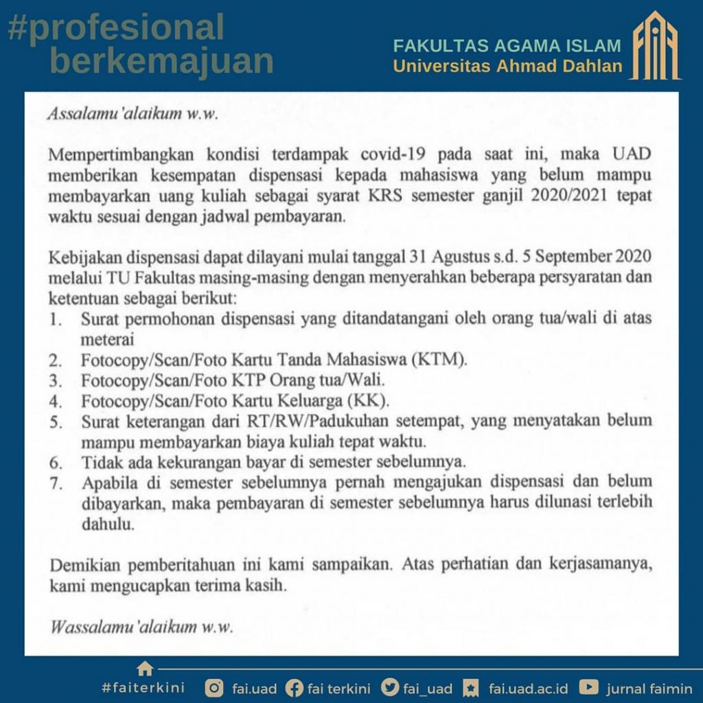 Detail Contoh Surat Permohonan Dispensasi Kuliah Nomer 50