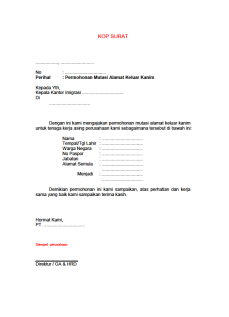 Detail Contoh Surat Permohonan Exit Permit Only Nomer 15