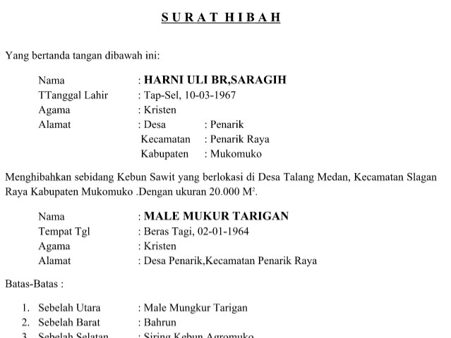 Detail Contoh Surat Permohonan Hibah Kendaraan Nomer 40