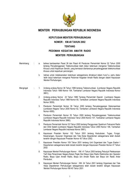 Detail Contoh Surat Permohonan Izin Frekuensi Radio Nomer 27