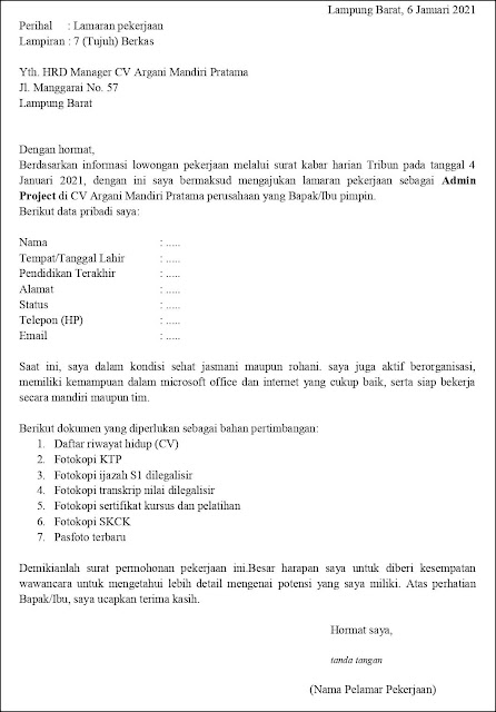 Detail Contoh Surat Permohonan Izin Kerja Proyek Nomer 40