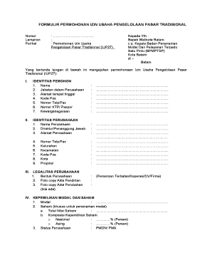 Detail Contoh Surat Permohonan Izin Pengelolaan Parkir Nomer 19