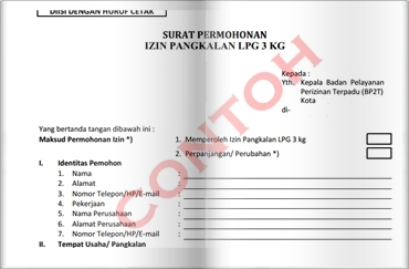 Detail Contoh Surat Permohonan Jadi Agen Gas Elpiji Nomer 6