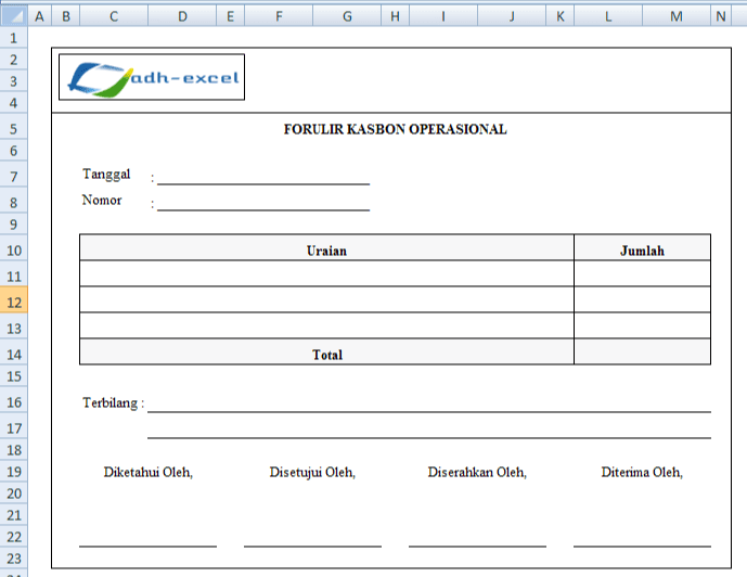 Detail Contoh Surat Permohonan Kasbon Nomer 21