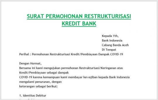 Detail Contoh Surat Permohonan Keringanan Pembayaran Kartu Kredit Mandiri Nomer 30