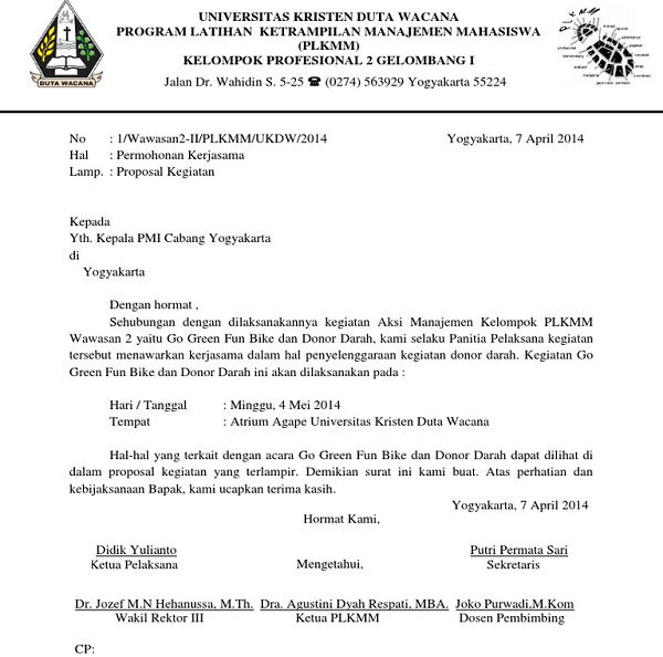 Detail Contoh Surat Permohonan Kerjasama Dengan Instansi Pemerintah Nomer 12