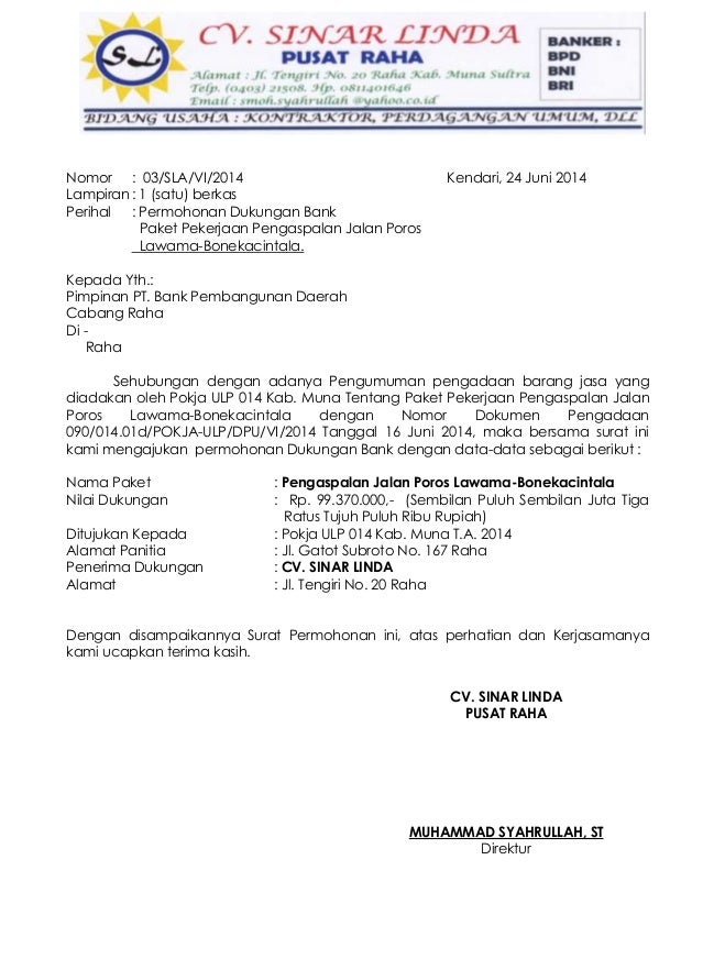 Detail Contoh Surat Permohonan Lelang Ke Ulp Nomer 24