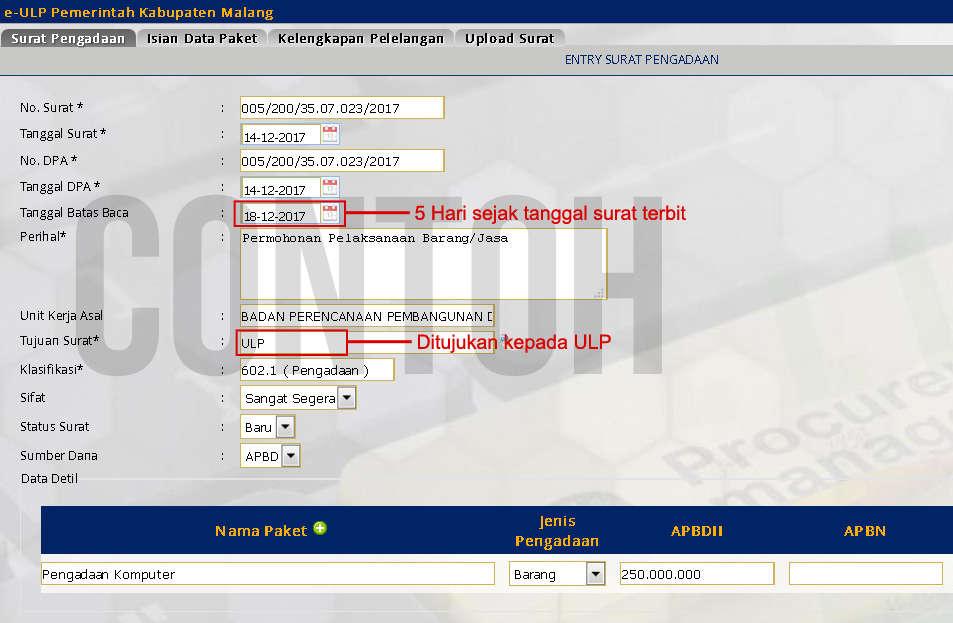 Detail Contoh Surat Permohonan Lelang Ke Ulp Nomer 41