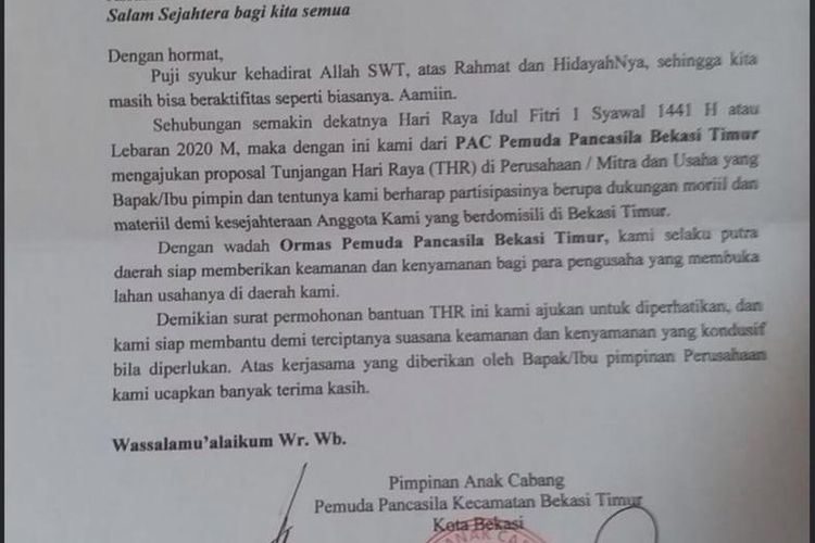 Detail Contoh Surat Permohonan Maaf Kepada Perusahaan Nomer 47