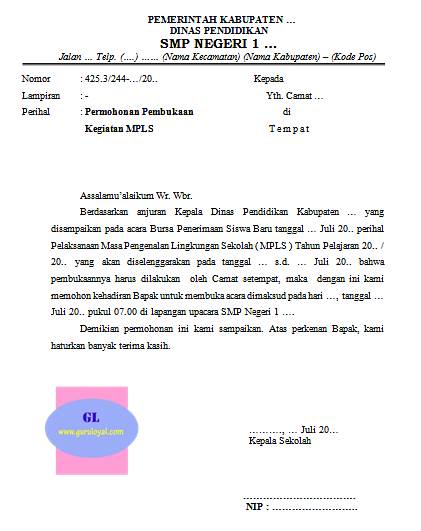 Detail Contoh Surat Permohonan Mengikuti Diklat Nomer 46