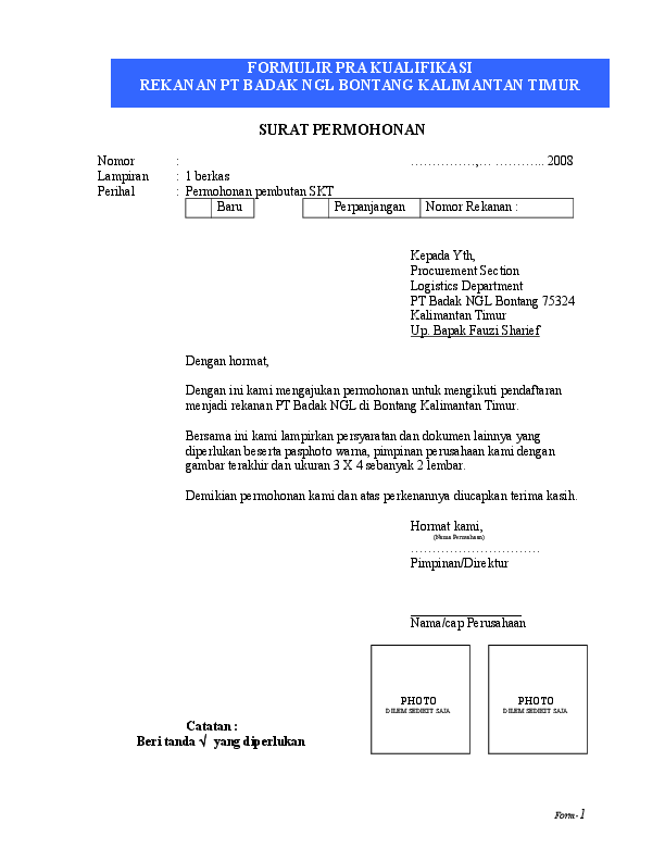 Detail Contoh Surat Permohonan Menjadi Rekanan Perusahaan Nomer 39
