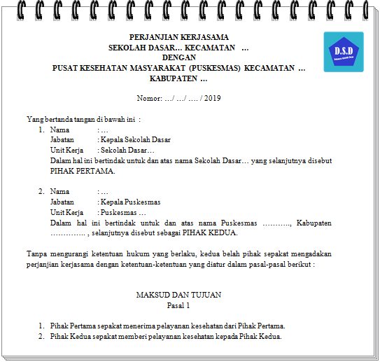 Detail Contoh Surat Permohonan Mou Nomer 43