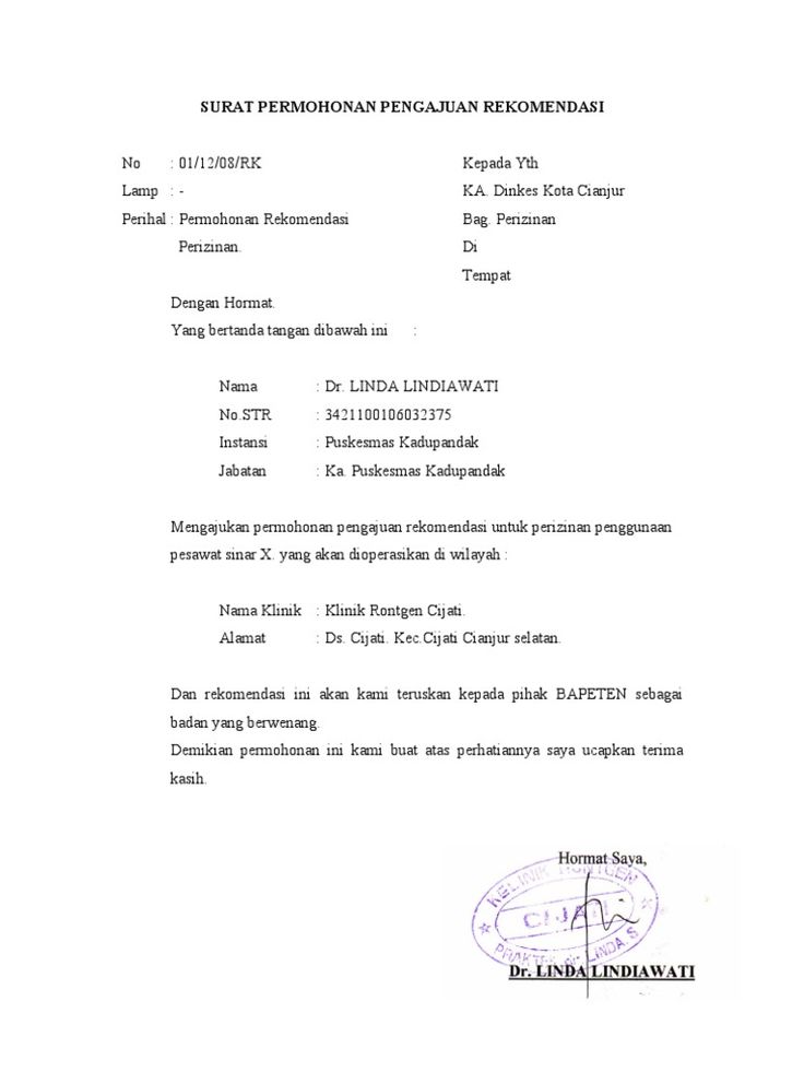 Detail Contoh Surat Permohonan Mou Nomer 48