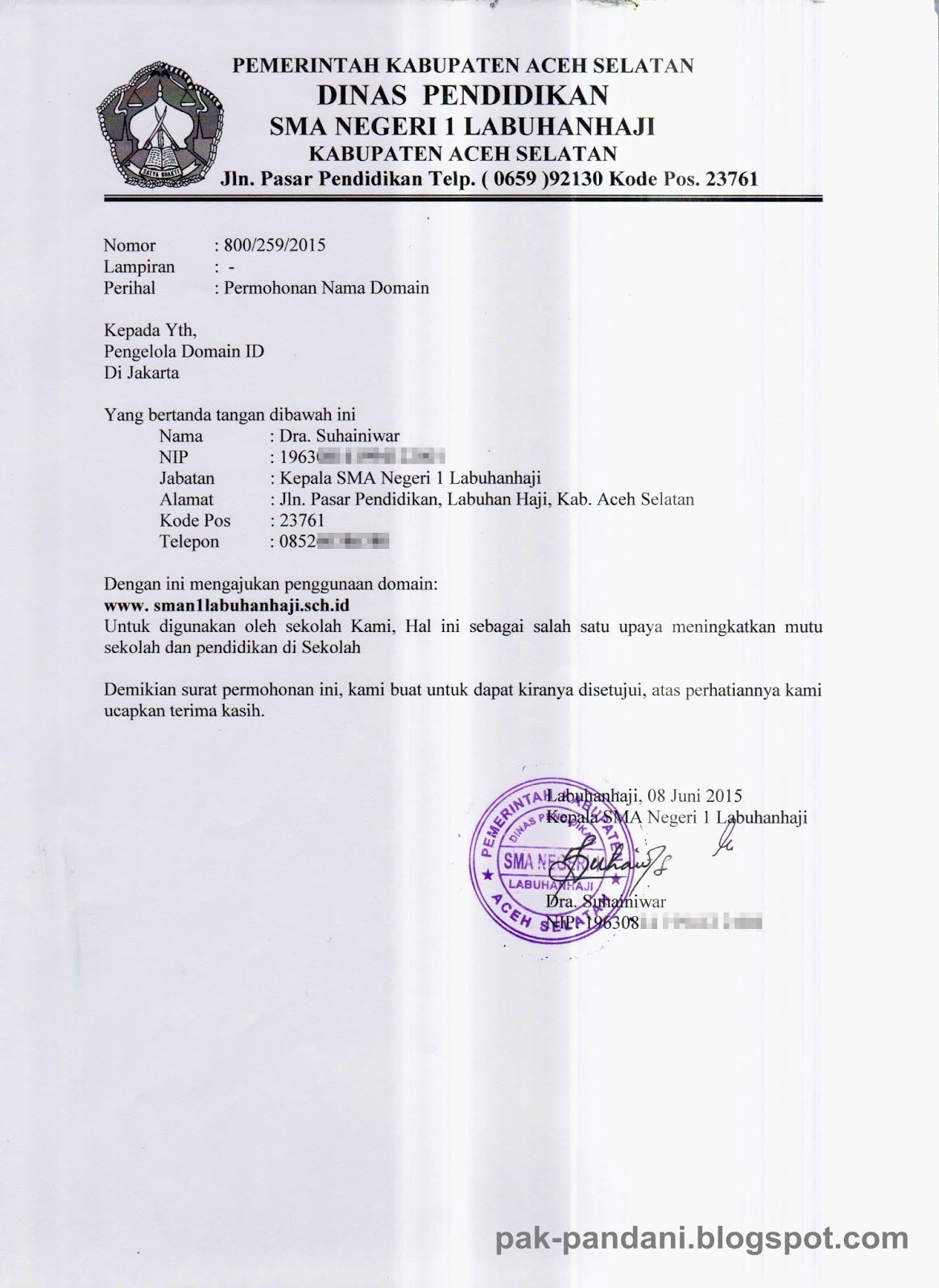 Detail Contoh Surat Permohonan Mutasi Haji Nomer 33