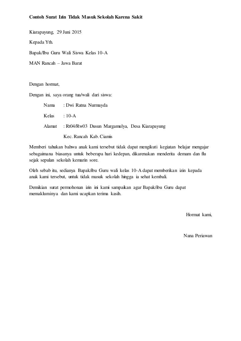 Detail Contoh Surat Permohonan Orang Tua Nomer 55