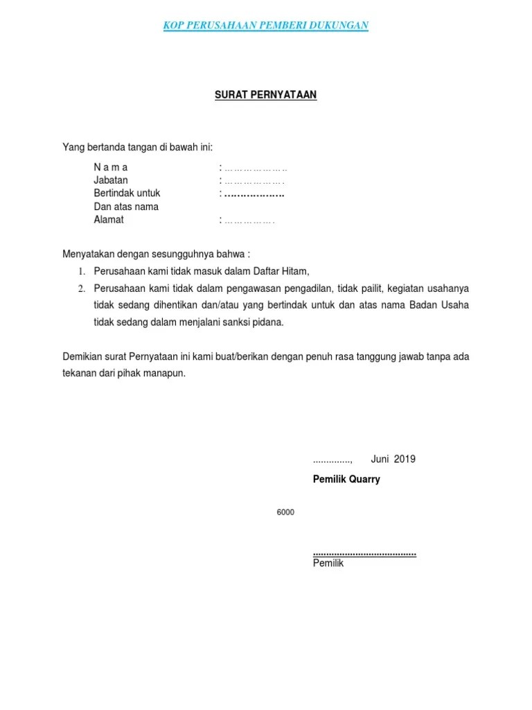 Detail Contoh Surat Permohonan Pailit Doc Nomer 27