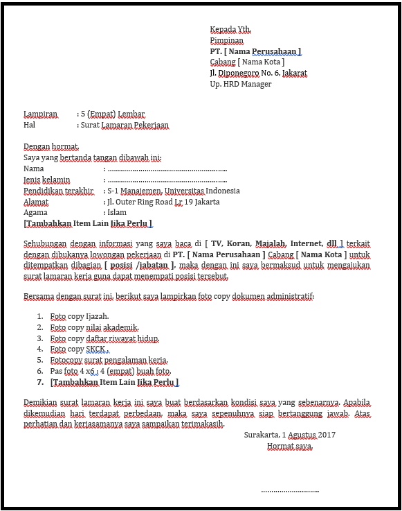 Detail Contoh Surat Permohonan Pas Bandara Nomer 43