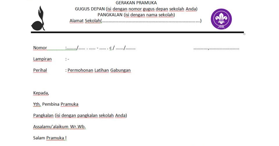 Detail Contoh Surat Permohonan Pelatih Nomer 33