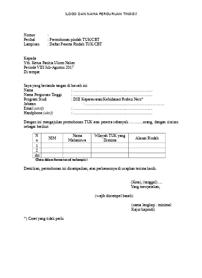 Detail Contoh Surat Permohonan Pelatih Nomer 53